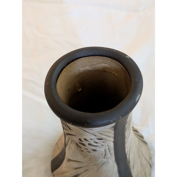 Weller  Claywood 1910 Pinecone Vase 6” Tall X 4” Diameter - Picture 5 of 10